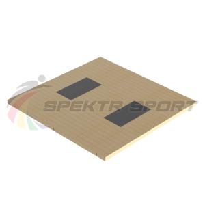 Купить Помост тяжелоатлетический 3х3х0,1м, рез. амортизаторы 1х0,5х0,04м в Абакане 