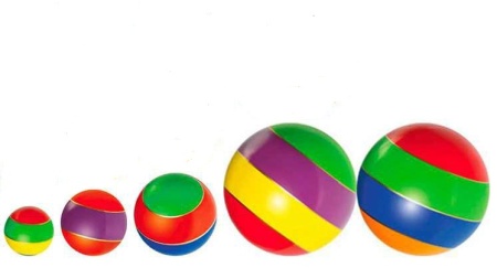 Купить Мячи резиновые (комплект из 5 мячей различного диаметра) в Абакане 